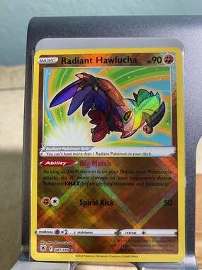 Astral Radiance  Radiant Hawlucha 081/189 Holo Rare